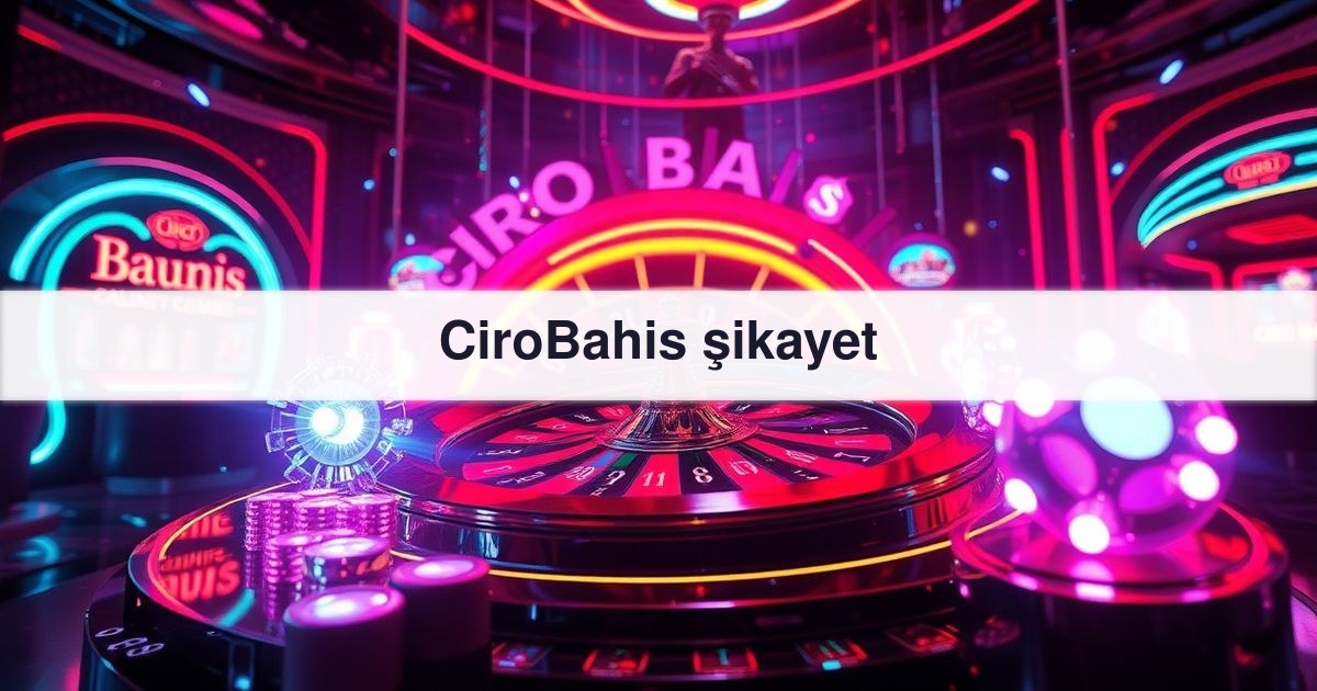 CiroBahis şikayet